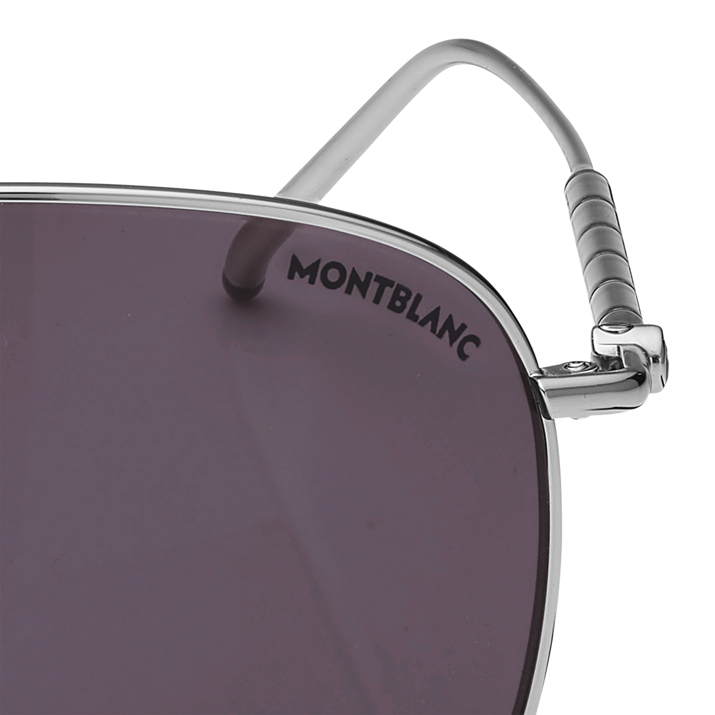 Squared Sunglasses with Silver-Colored Metal Frame - 3