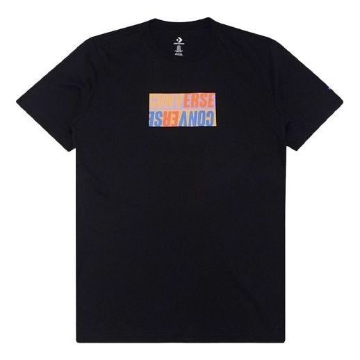 Converse Reverse Box Tee 'Black' 10008541-A05 - 1