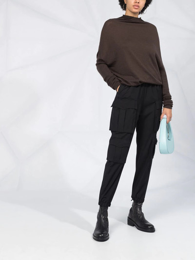 Rick Owens batwing cashmere jumper outlook