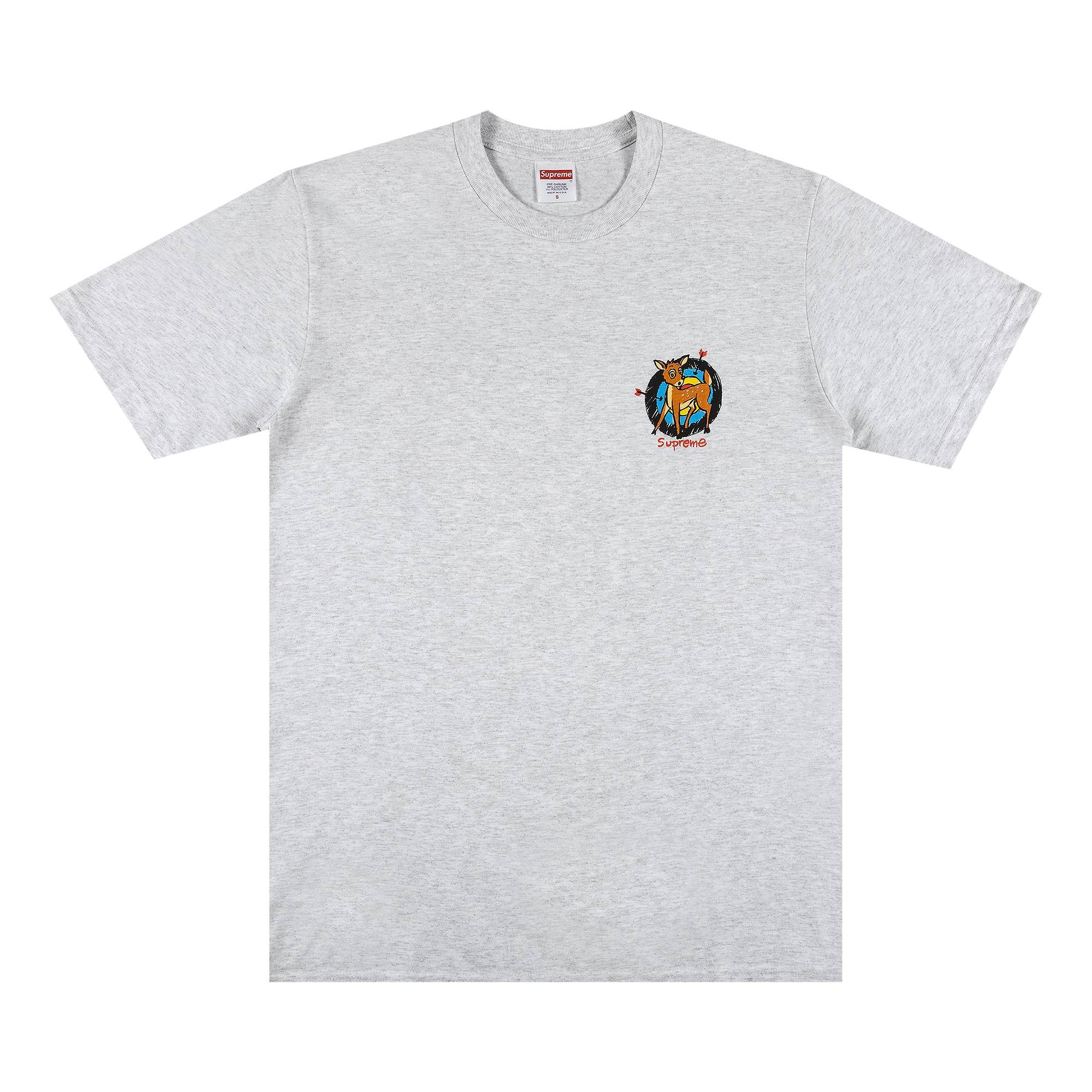 Supreme Deer Tee 'Ash Grey' - 1