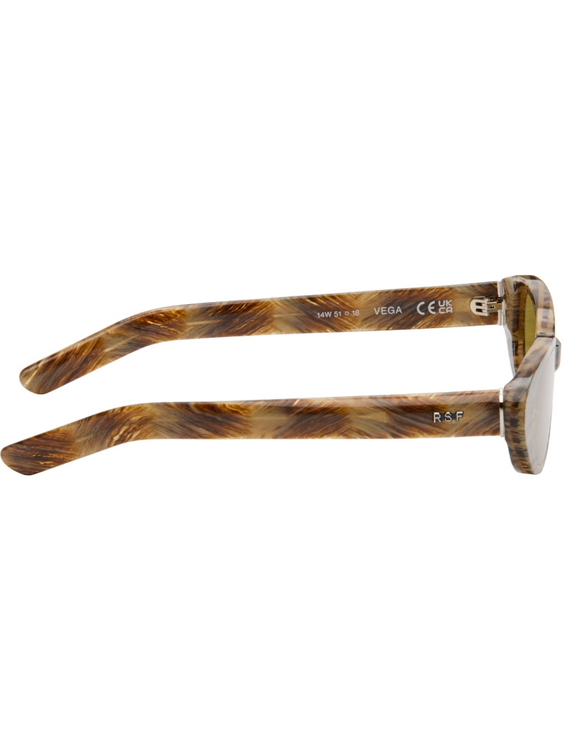 RETROSUPERFUTURE Brown Vega Sunglasses outlook