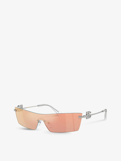 Dolce & Gabbana DG2292 butterfly-frame metal sunglasses outlook