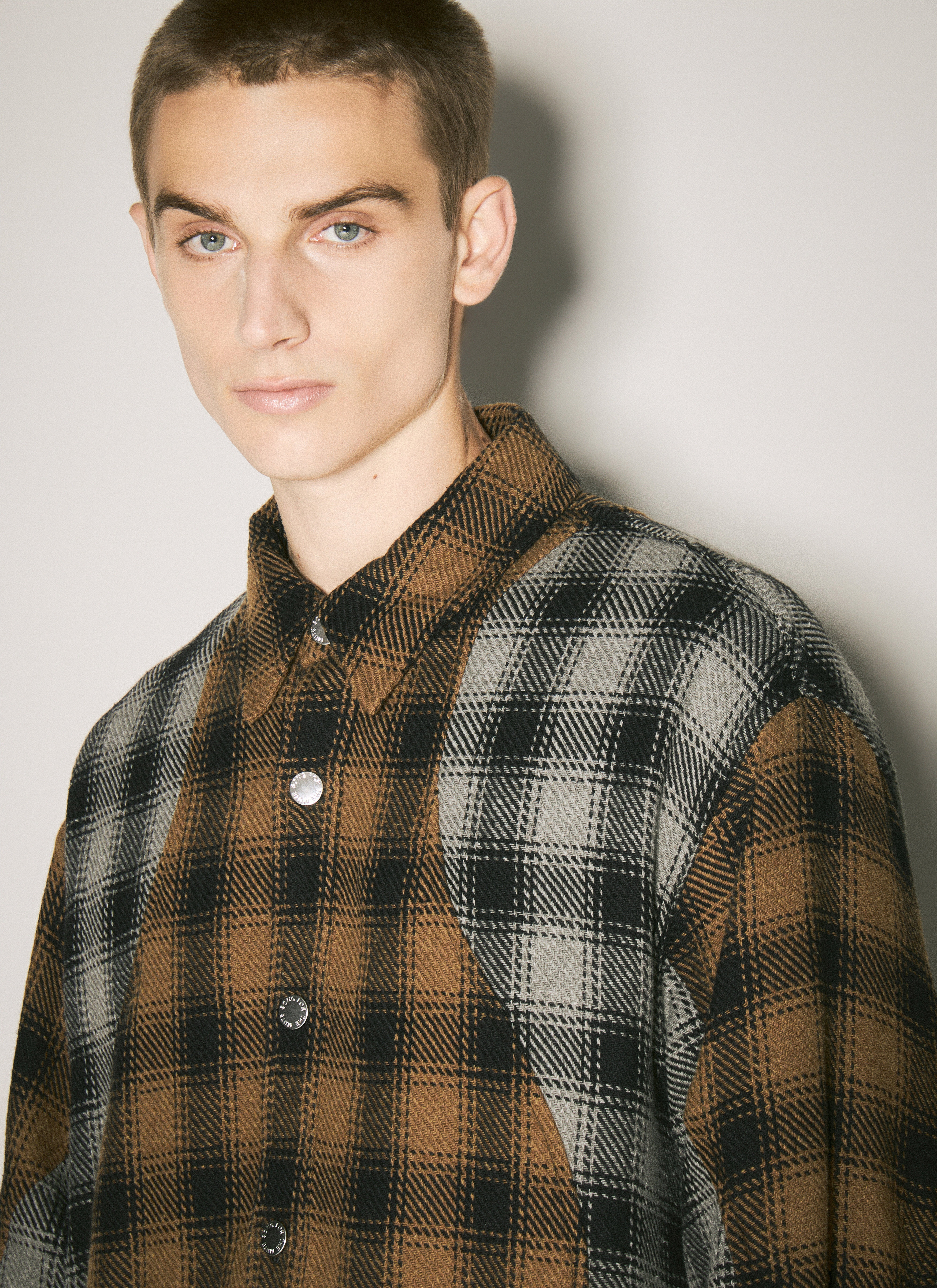 Plaid Shirt Jacket - 3