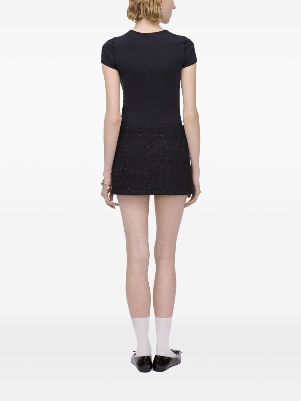 tweed mini skirt - 4