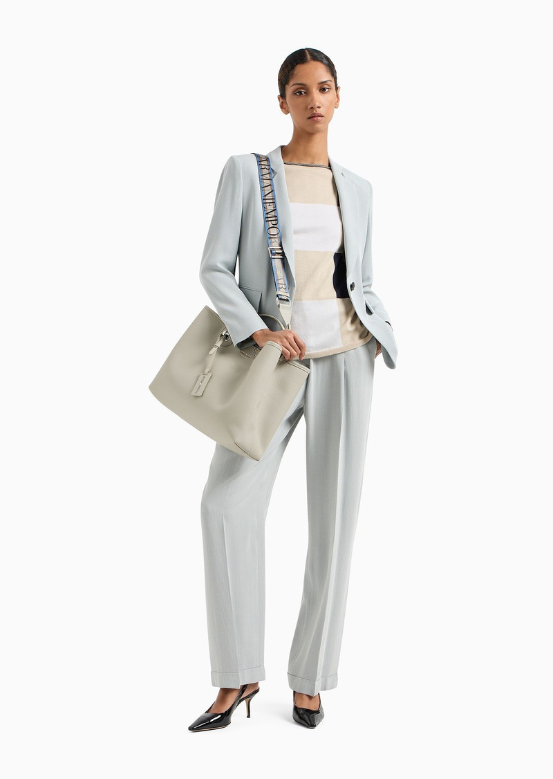 Medium MyEA shopper bag with deer print 13