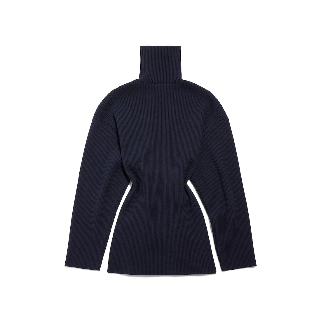 Women's Pinched Mini Dress in Navy - 6