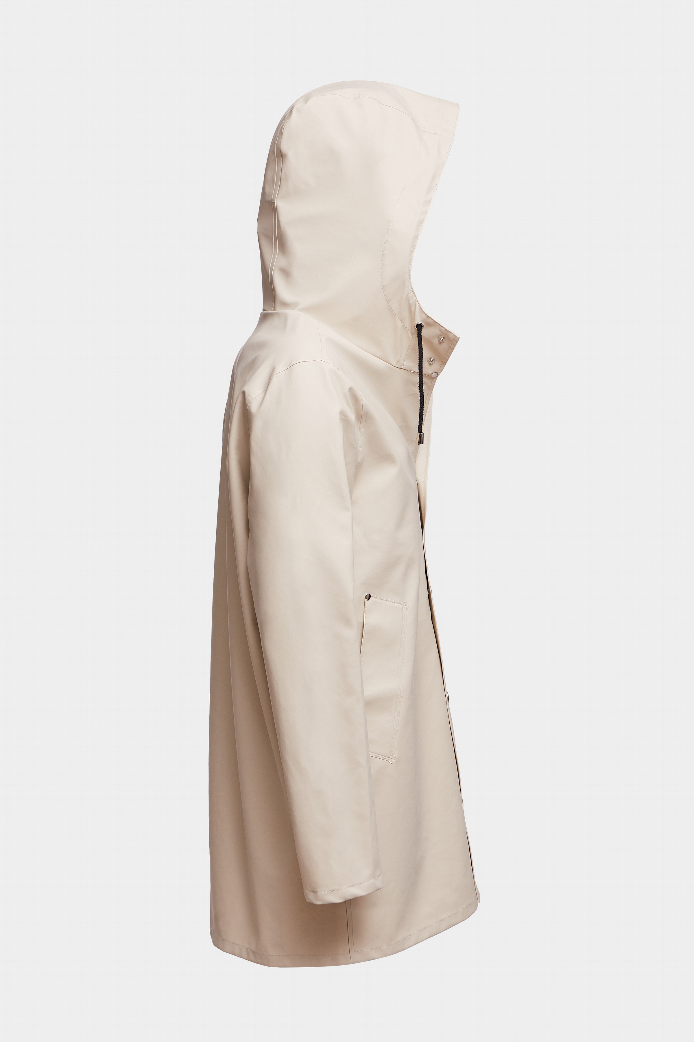 Stockholm Lightweight Raincoat Oyster - 5