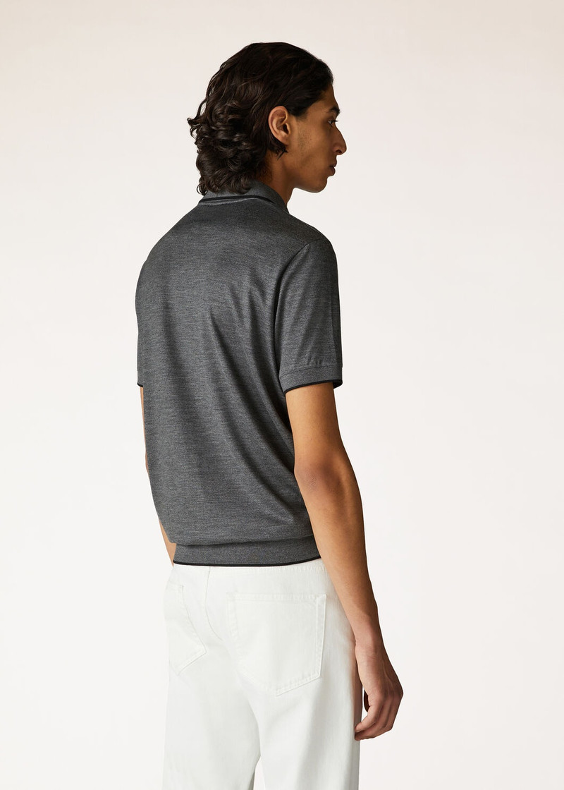 Buttonless Polo Shirt 3