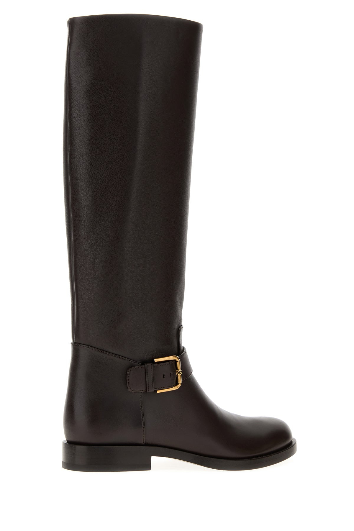 Chocolate leather boots - 3