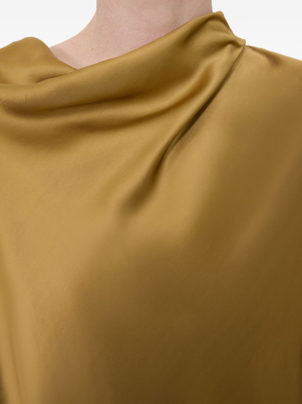 draped blouse - 5