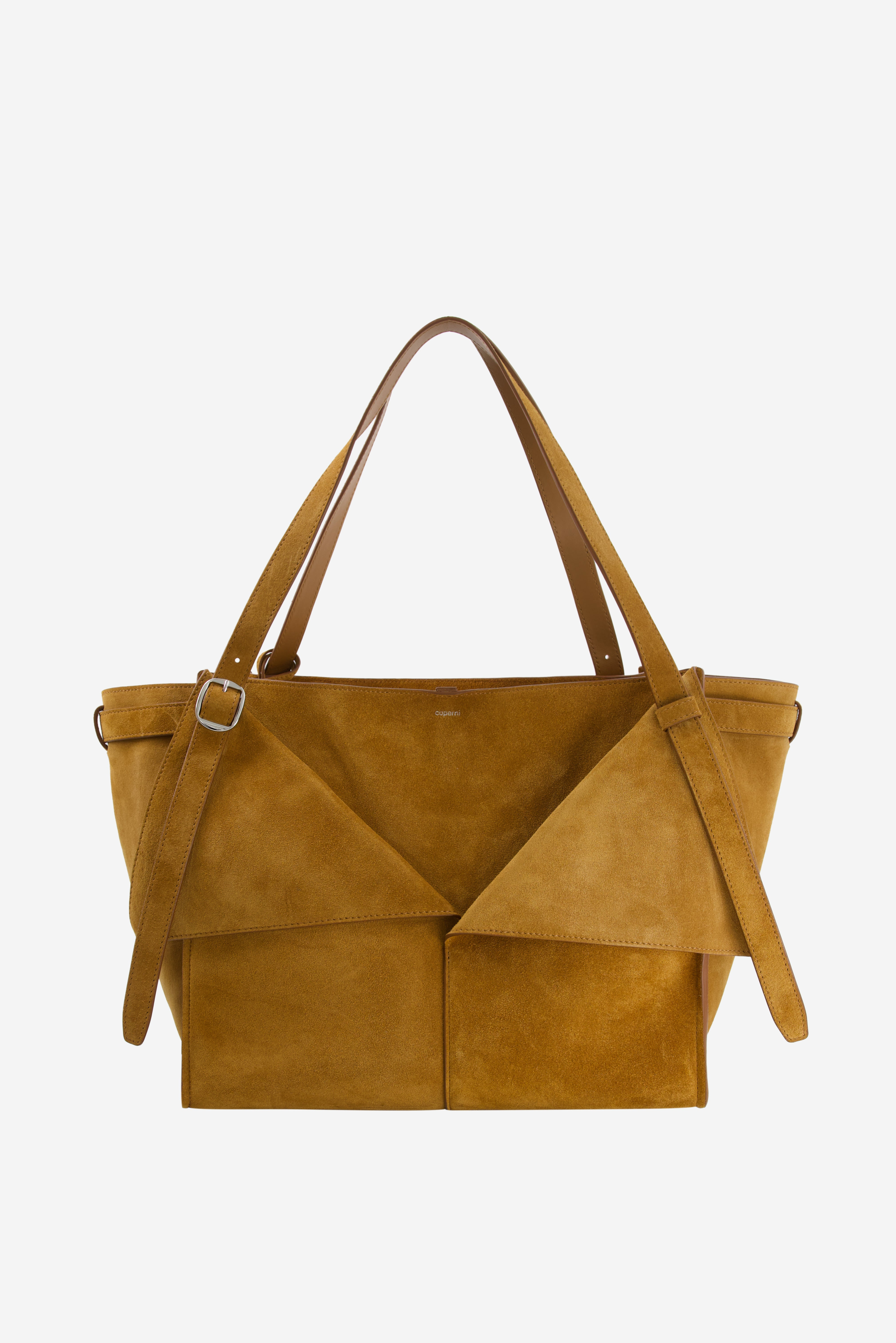 Suede Belt Cabas Bag - 3
