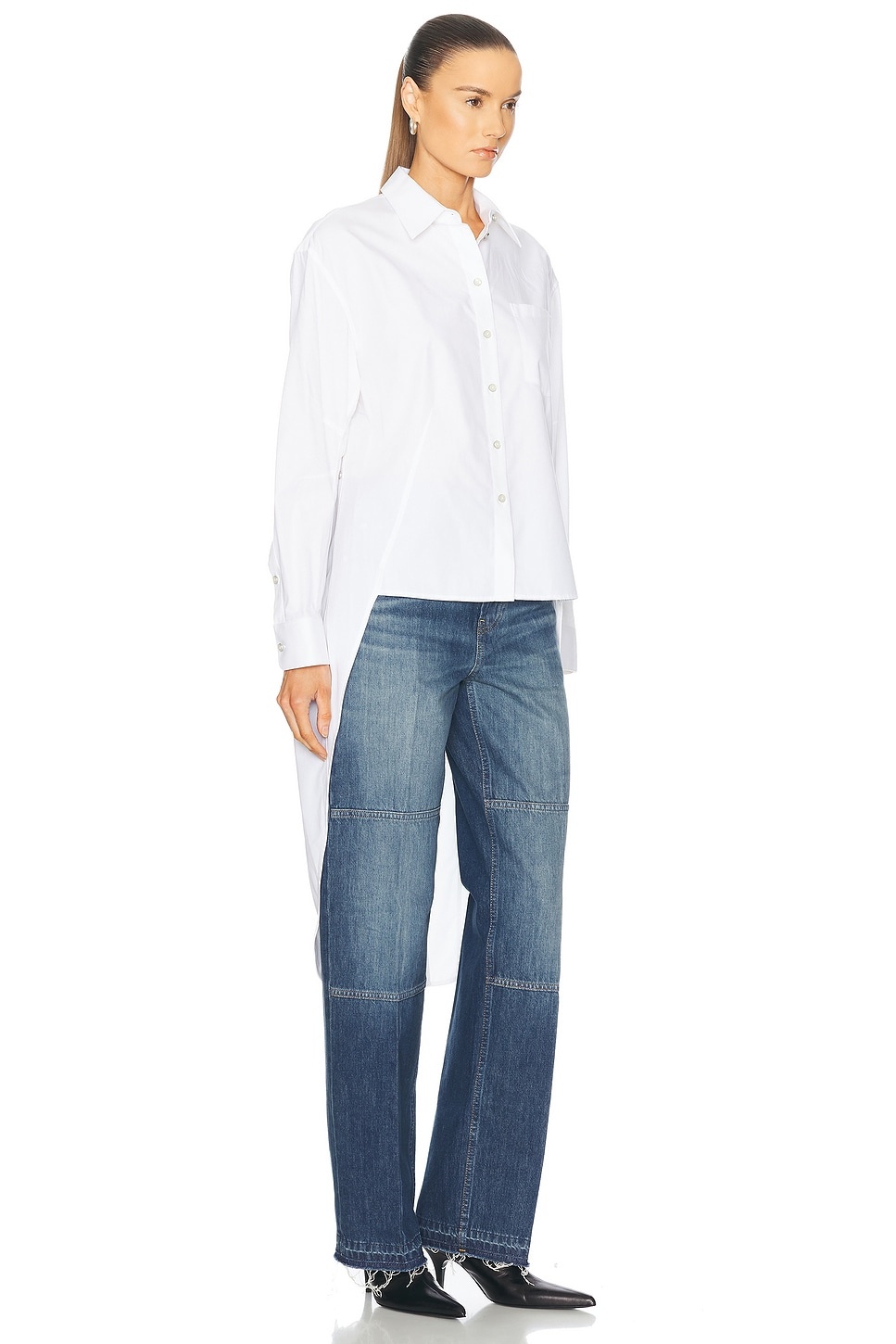 Long Sleeve Button Up Top - 2