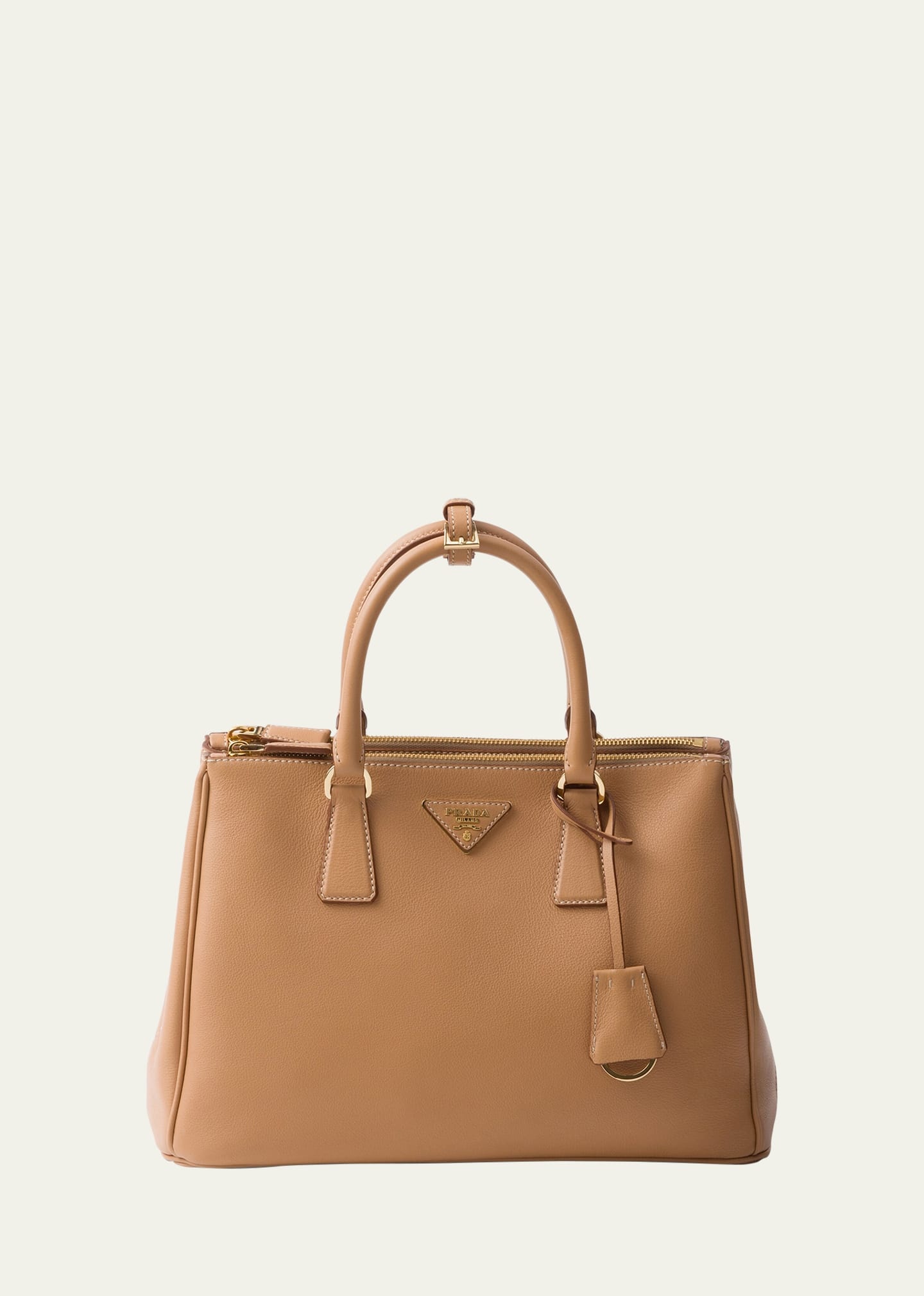 Galleria Large Grain Leather Top-Handle Bag - 1