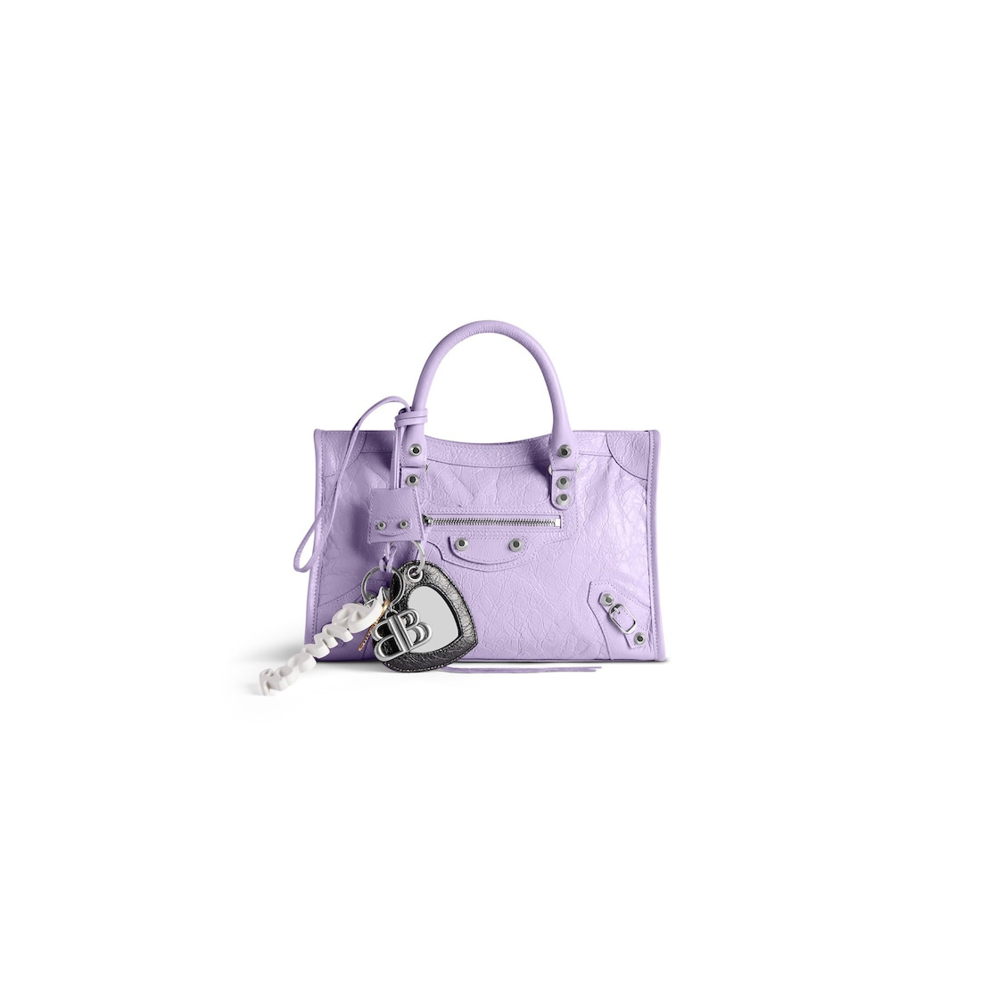 Women's Le City Charm Heart  in Light Purple/black - 3