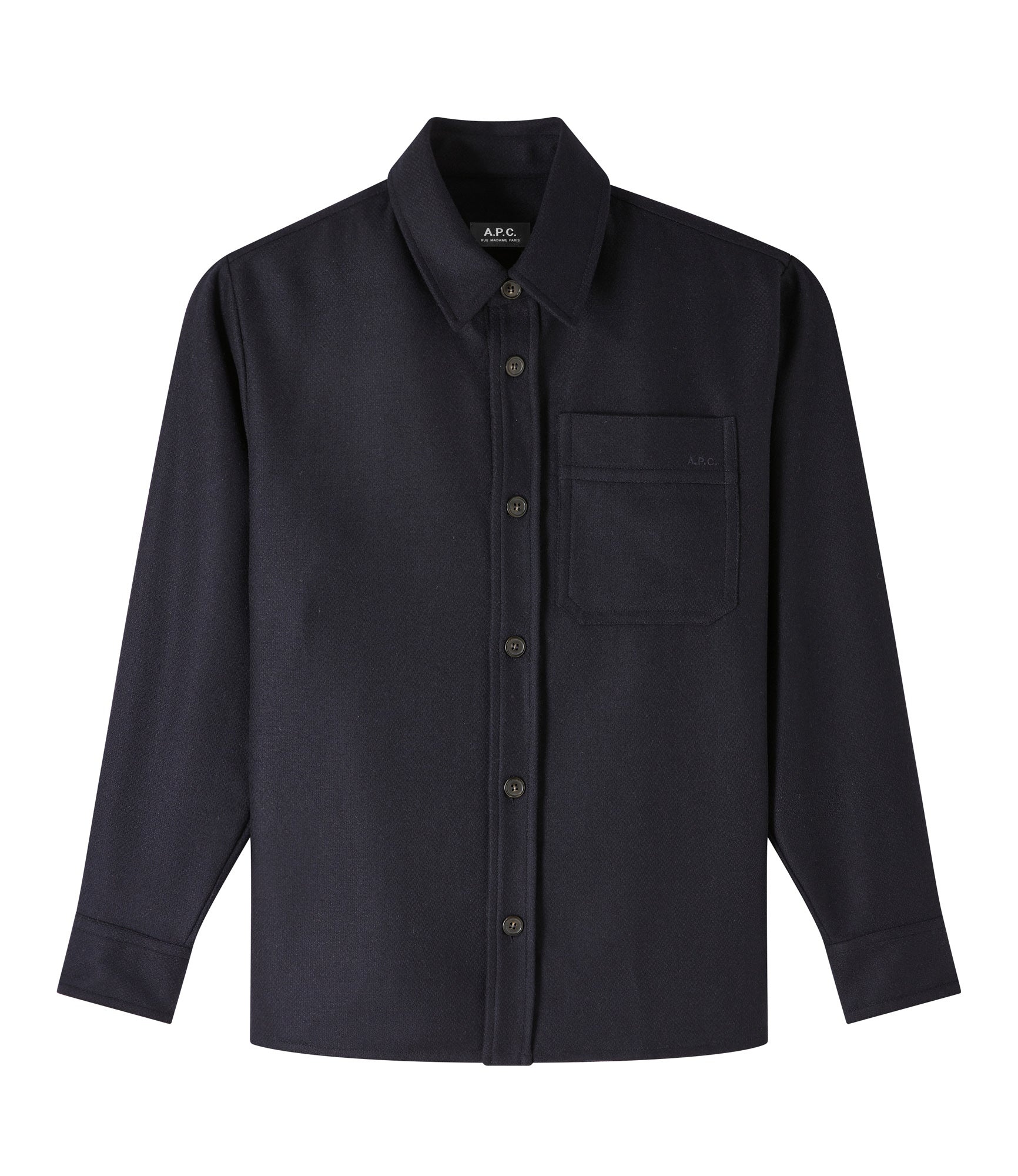 BASILE BRODÉE POITRINE OVERSHIRT - 1