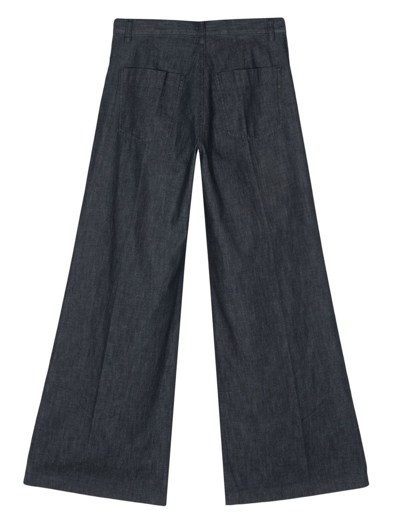 Aspesi cotton front-crease trousers outlook