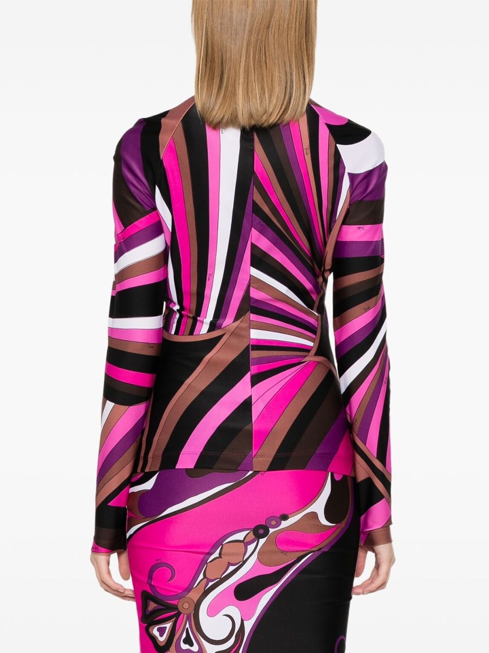 EMILIO PUCCI タイトスカート 41RV10 ピンク系 EMILIO PUCCI タイトスカート 41RV10 ピンク系 - メルカリ