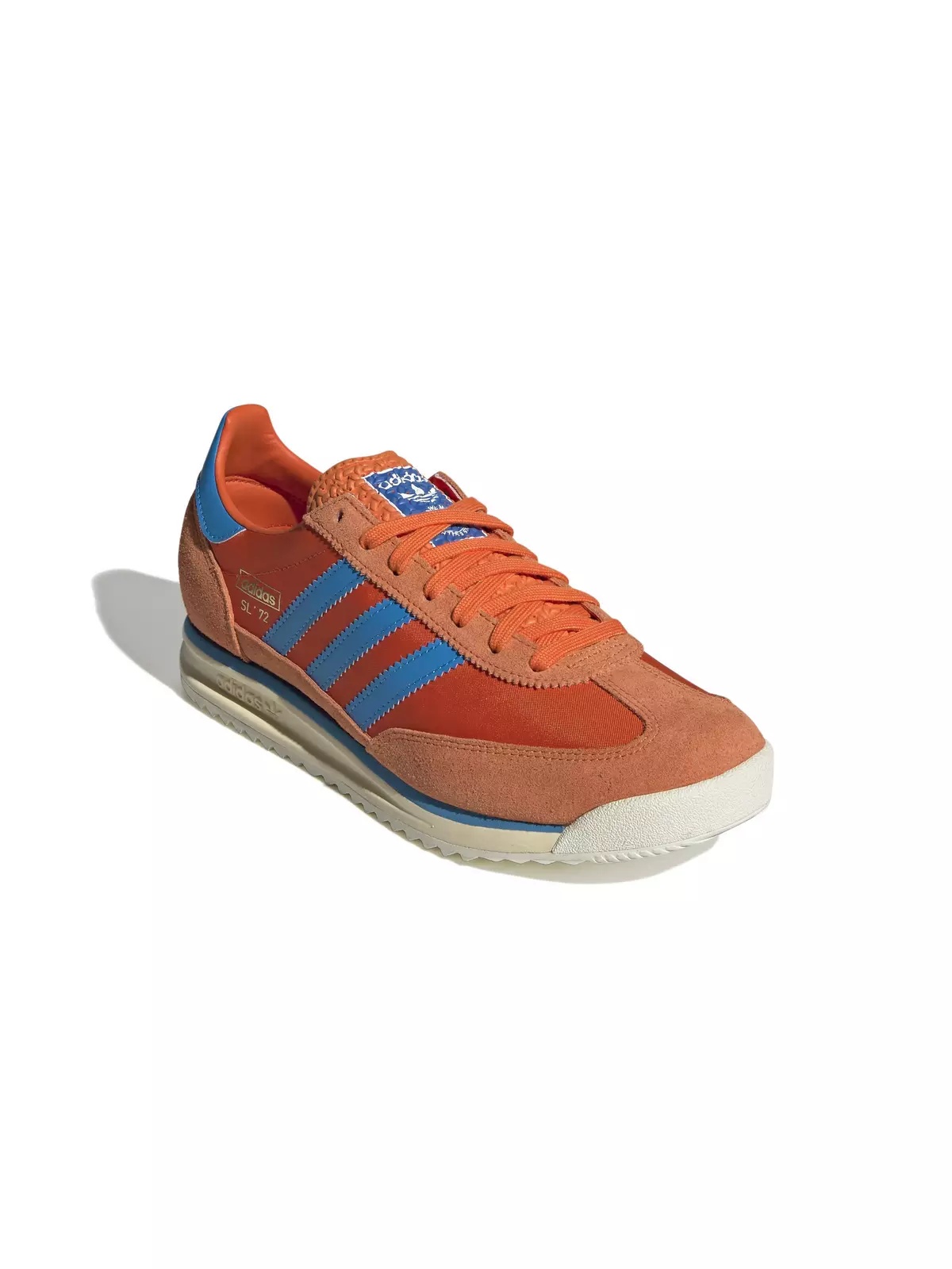 Originals SL 72 RS "Collegiate Orange/Bright Blue/Orange" Men's Shoe - 3