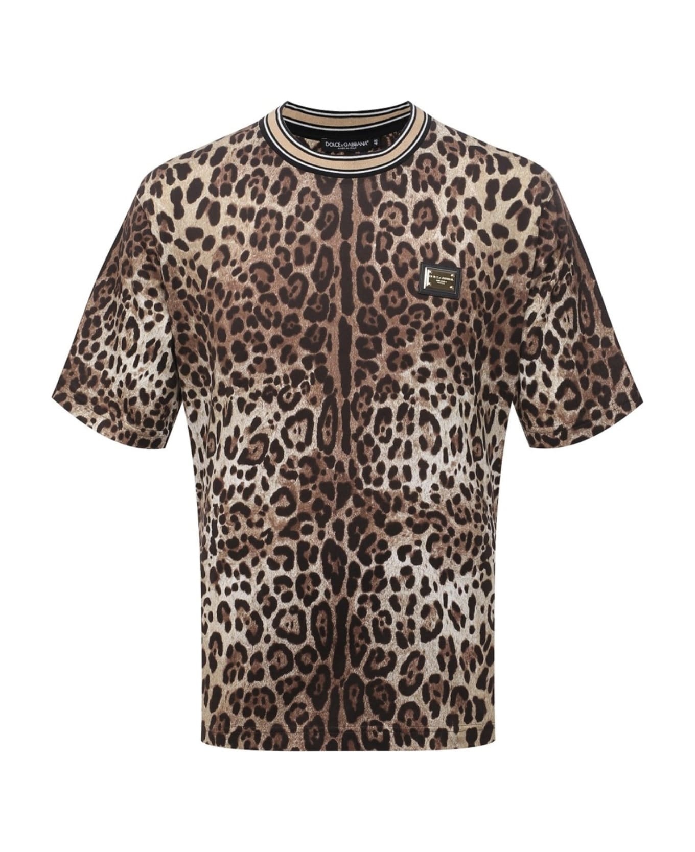 Leopard Print T-shirt - 1