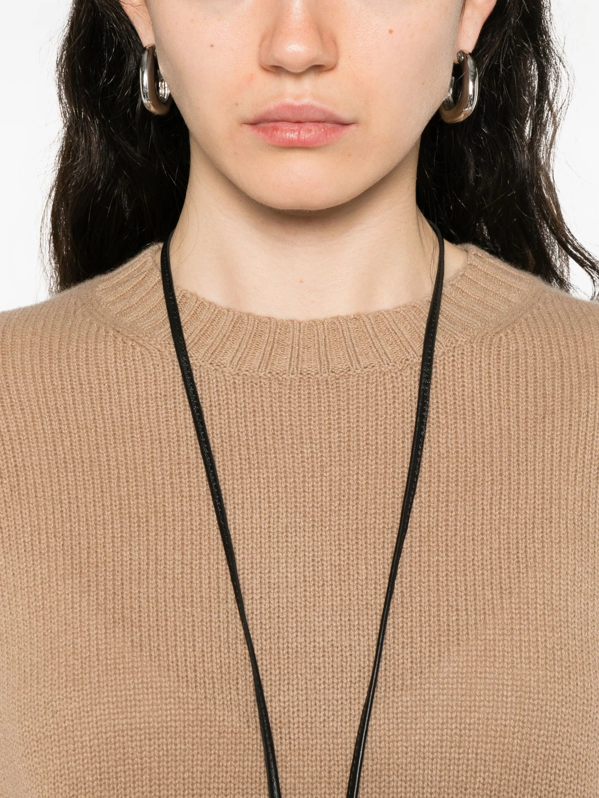 Allude Crew-neck Cashmere Sweater - 5