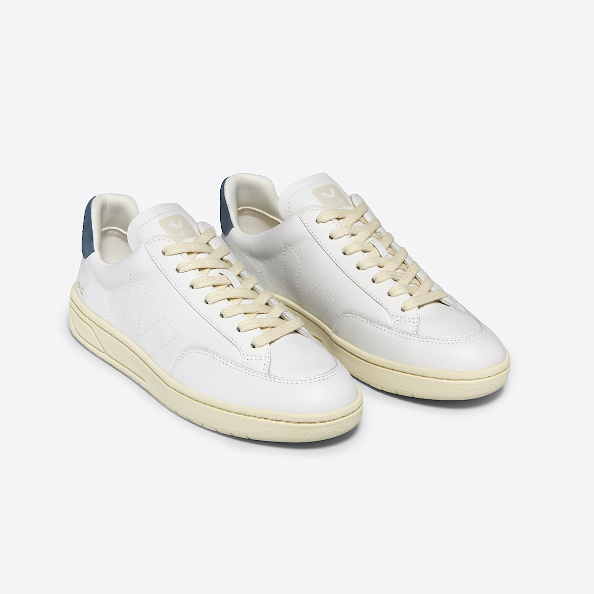 V-12 STITCH LEATHER WHITE CALIFORNIA - 2