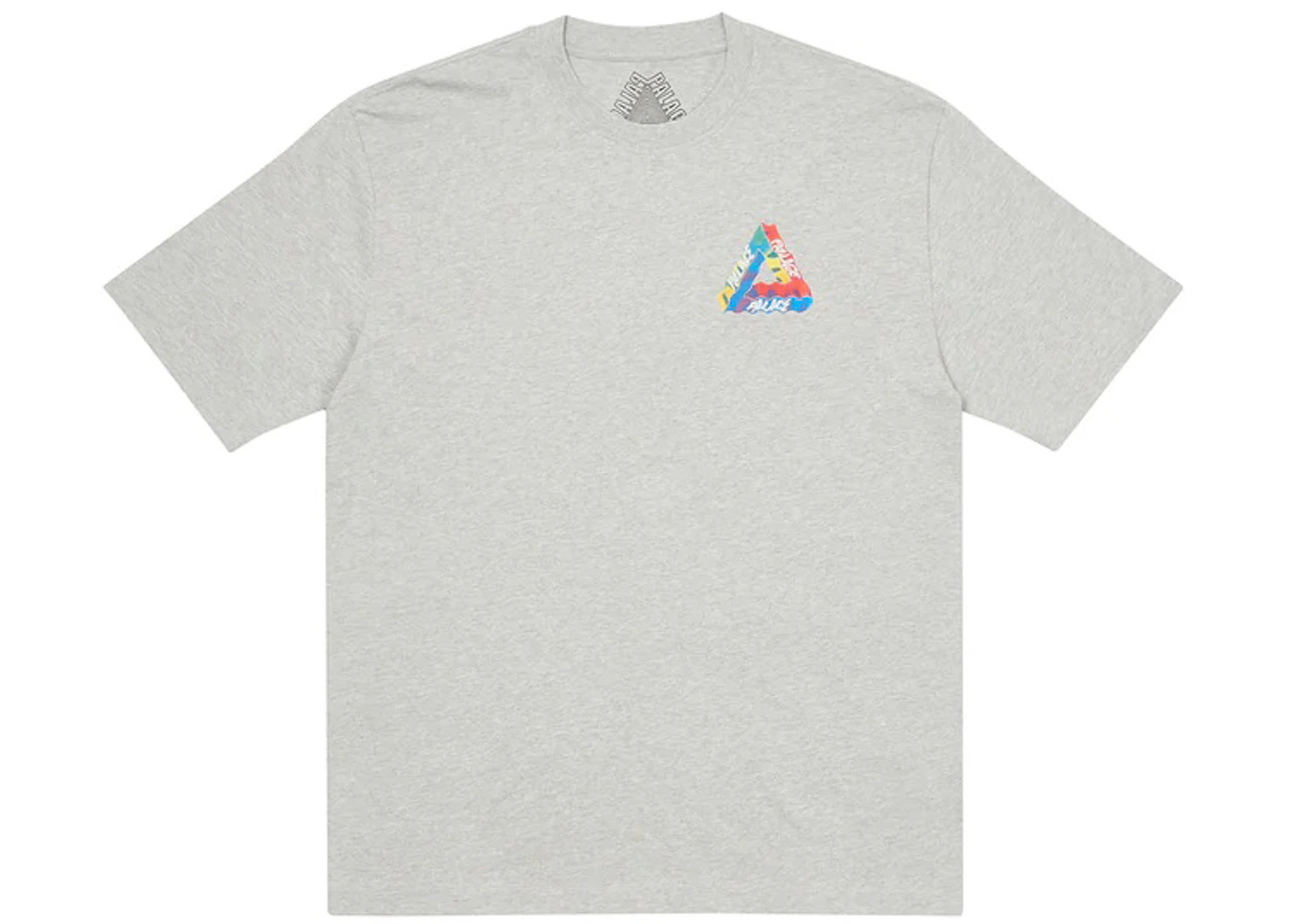 Palace Tri-Visions T-shirt Grey Marl - 2