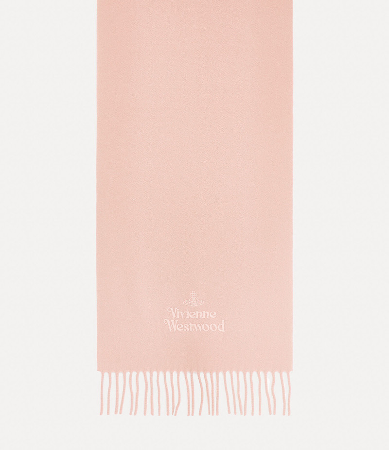 Vivienne Westwood EMBROIDERED LOGO SCARF outlook