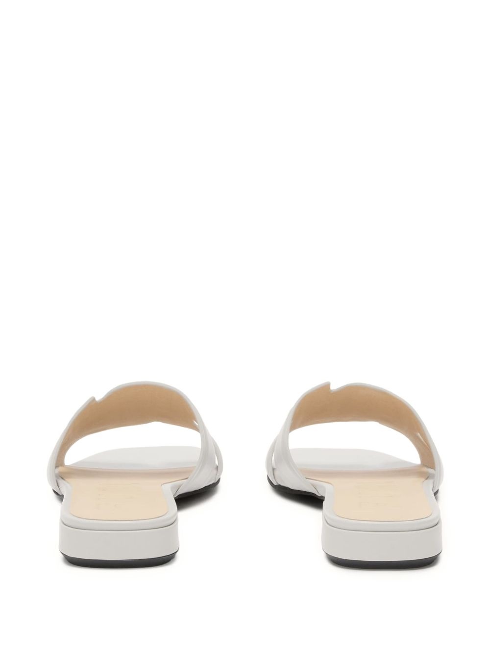 embossed logo sandals - 3