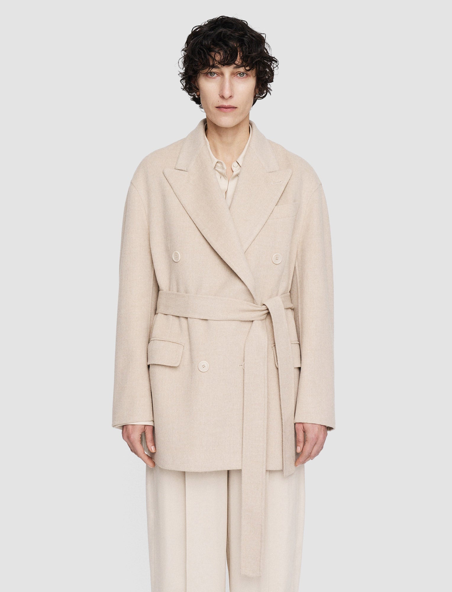 Light Double Face Hermel Jacket - 3