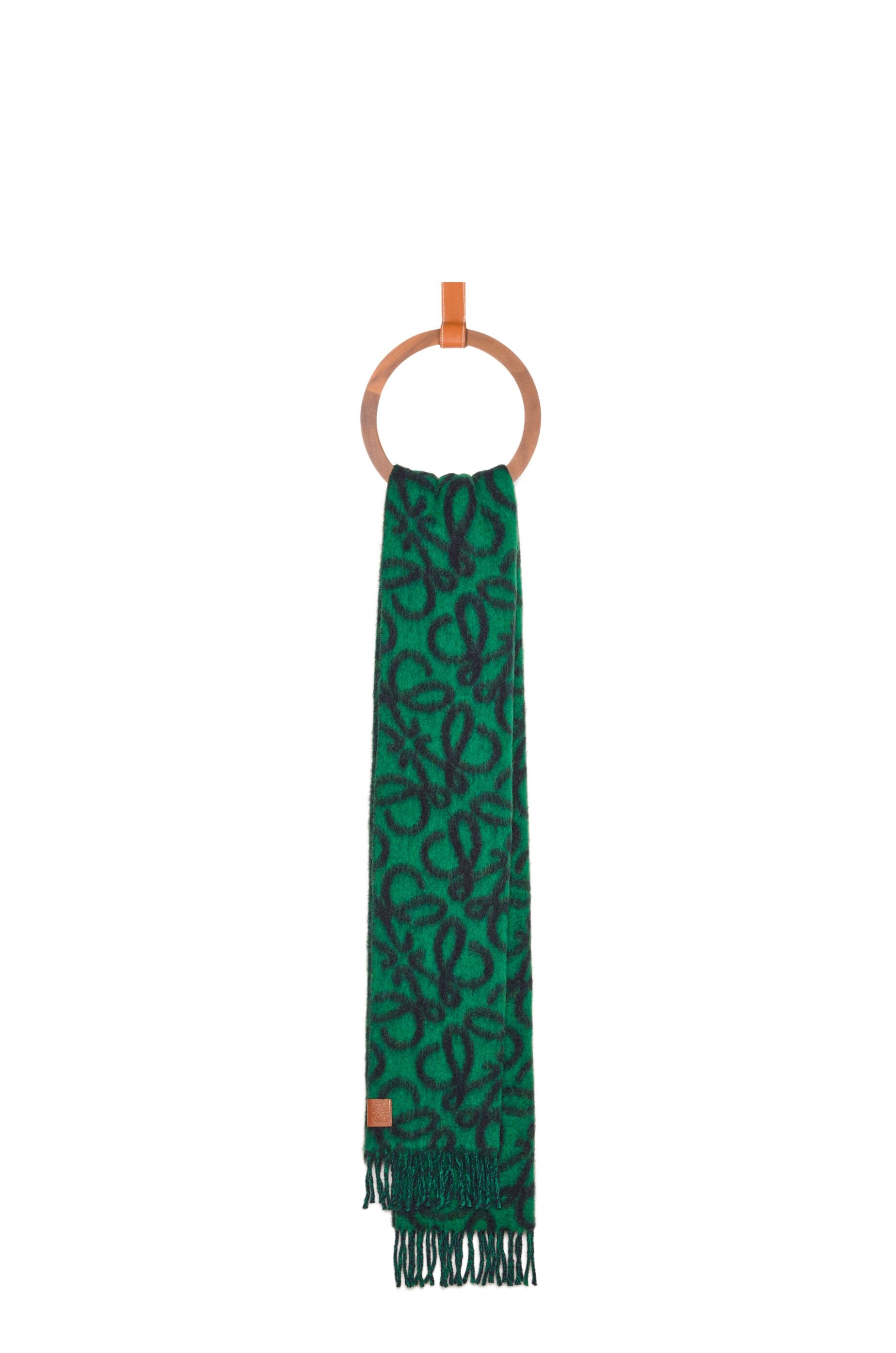 Anagram scarf in alpaca and wool - 3