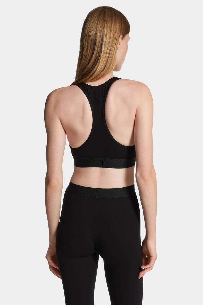 DSQUARED2 LOGO SPORTS BRA - 4