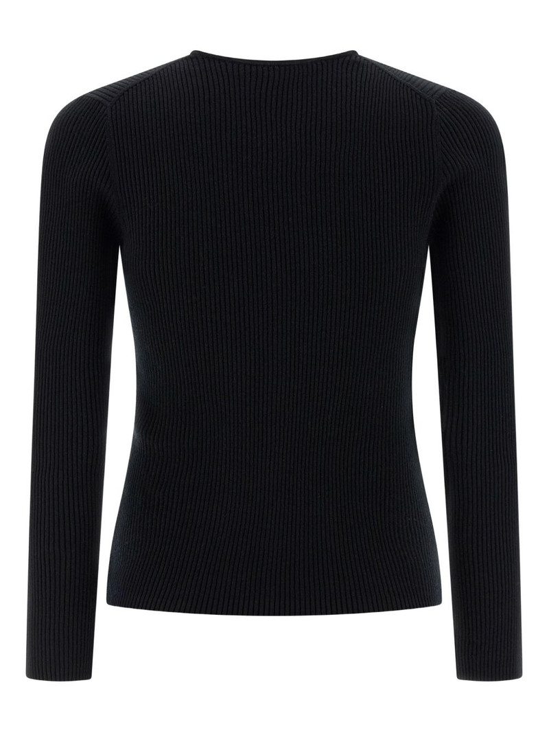 Maison Kitsuné Baby Fox-patch button cardigan outlook