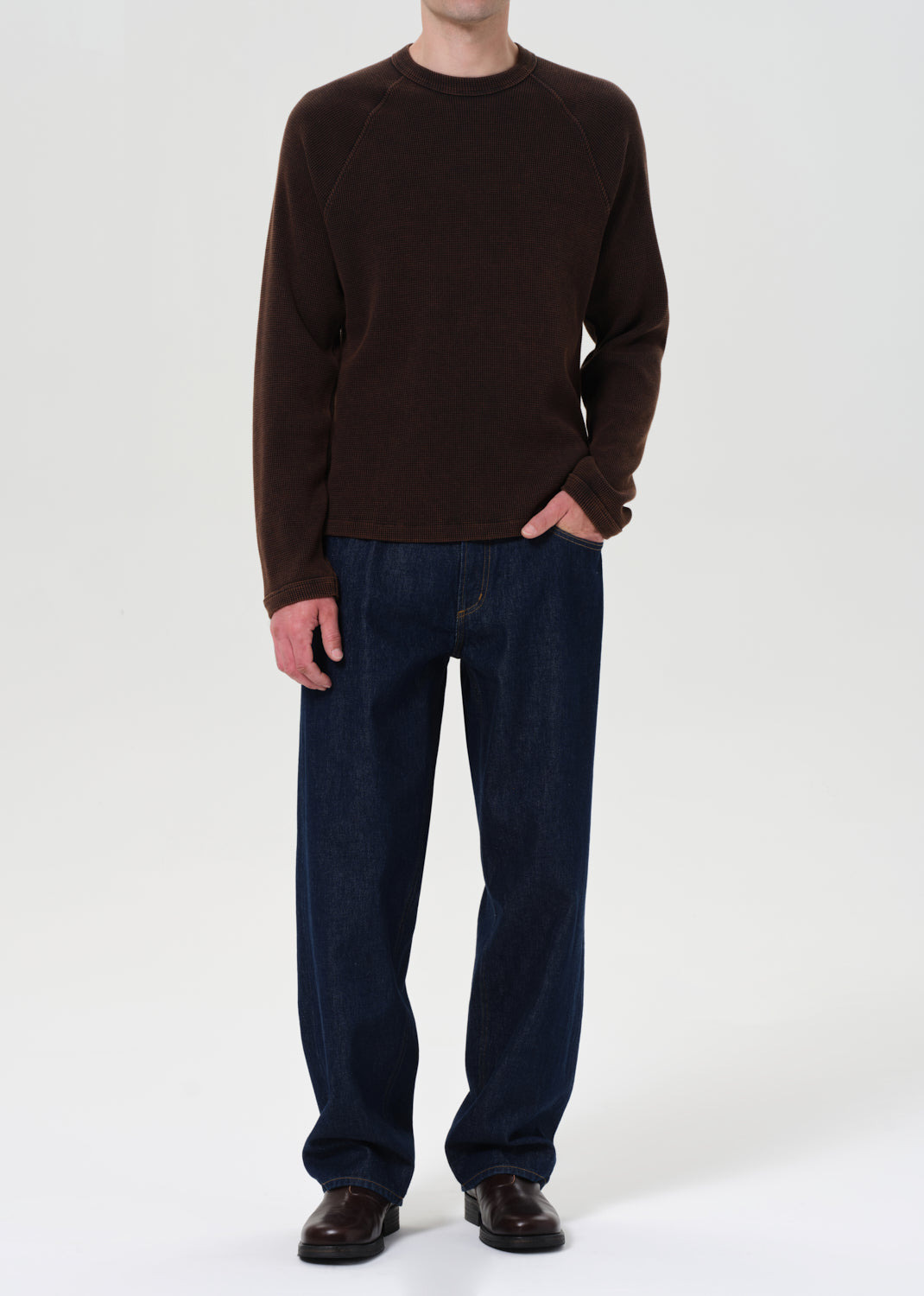 AGOLDE FUSION JEAN IN RINSE | REVERSIBLE