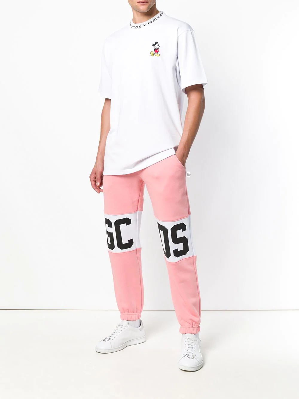 logo strip joggers - 2