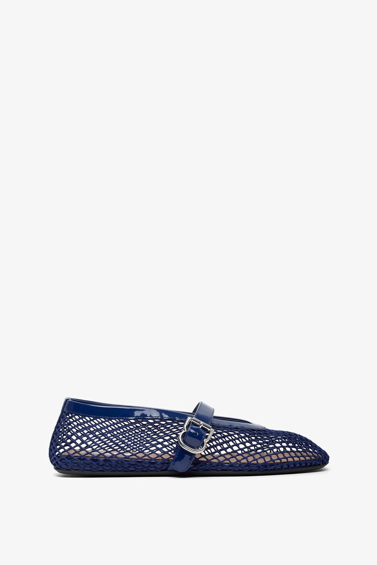 Blue mesh ballet flats - 1