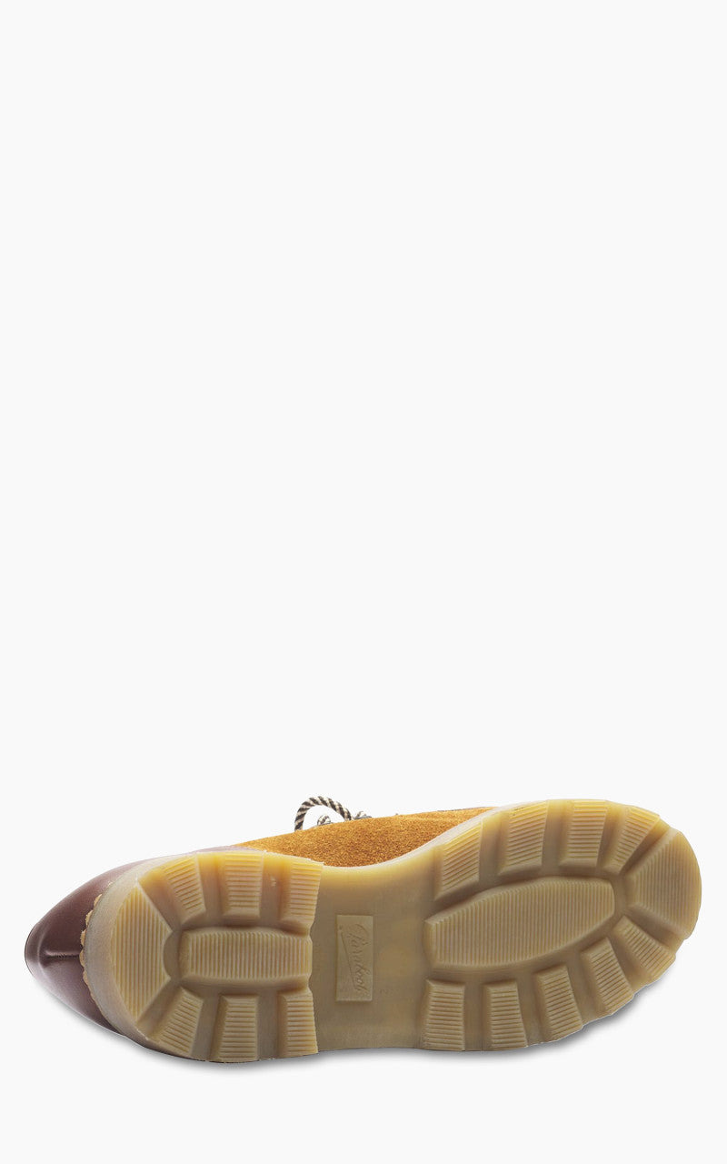 X ENGINEERED GARMENTS MICHAEL HOM ANNEAUX LISSE MARRON/VELOURS WHISKY - 5