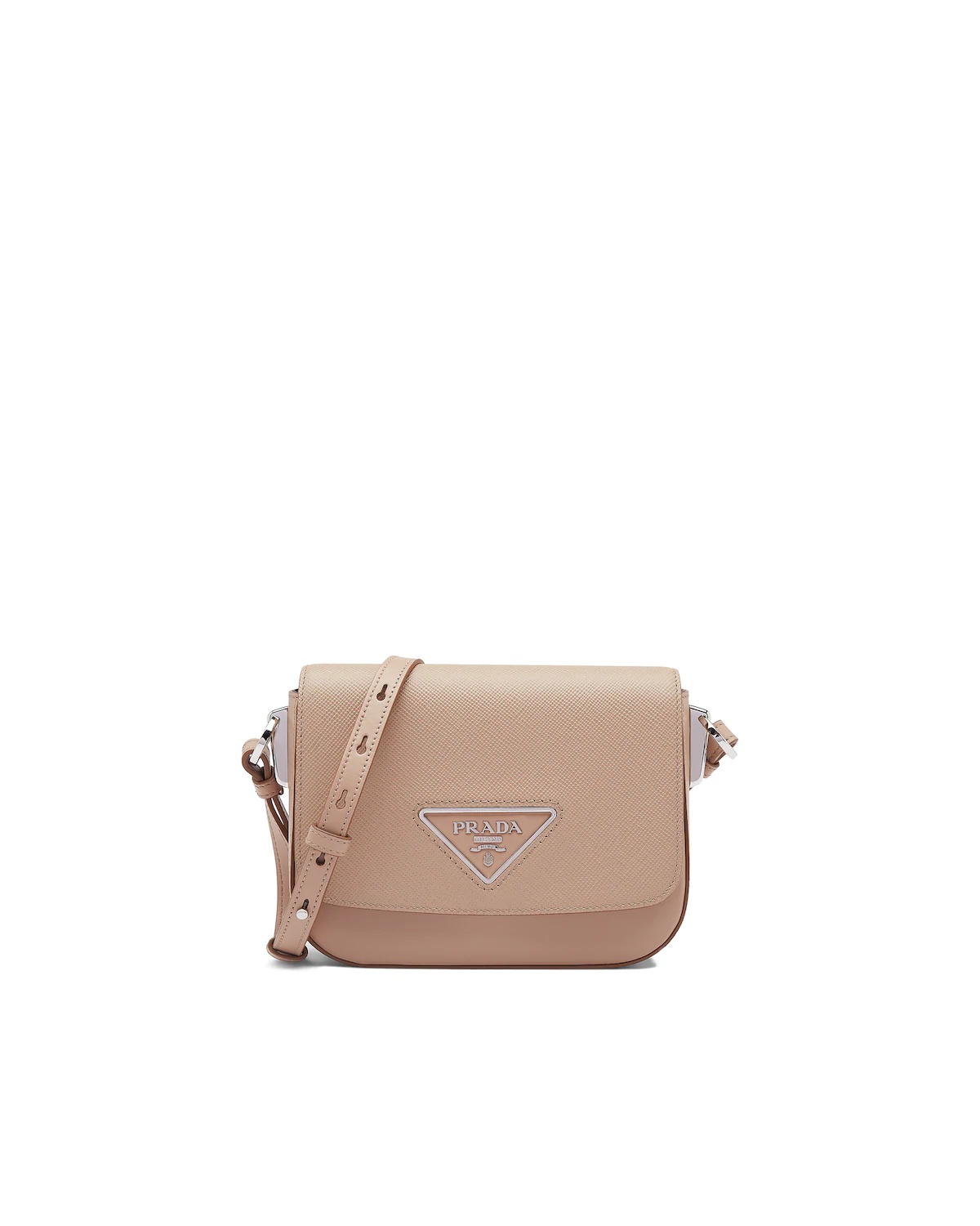 Saffiano leather Prada Identity shoulder bag - 1