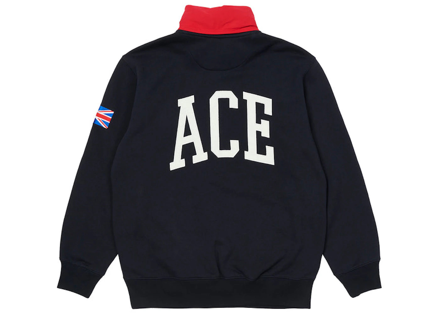 Palace Pal GB 1/4 Zip Navy - 2