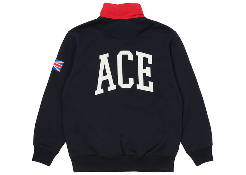 PALACE Palace Pal GB 1/4 Zip Navy outlook