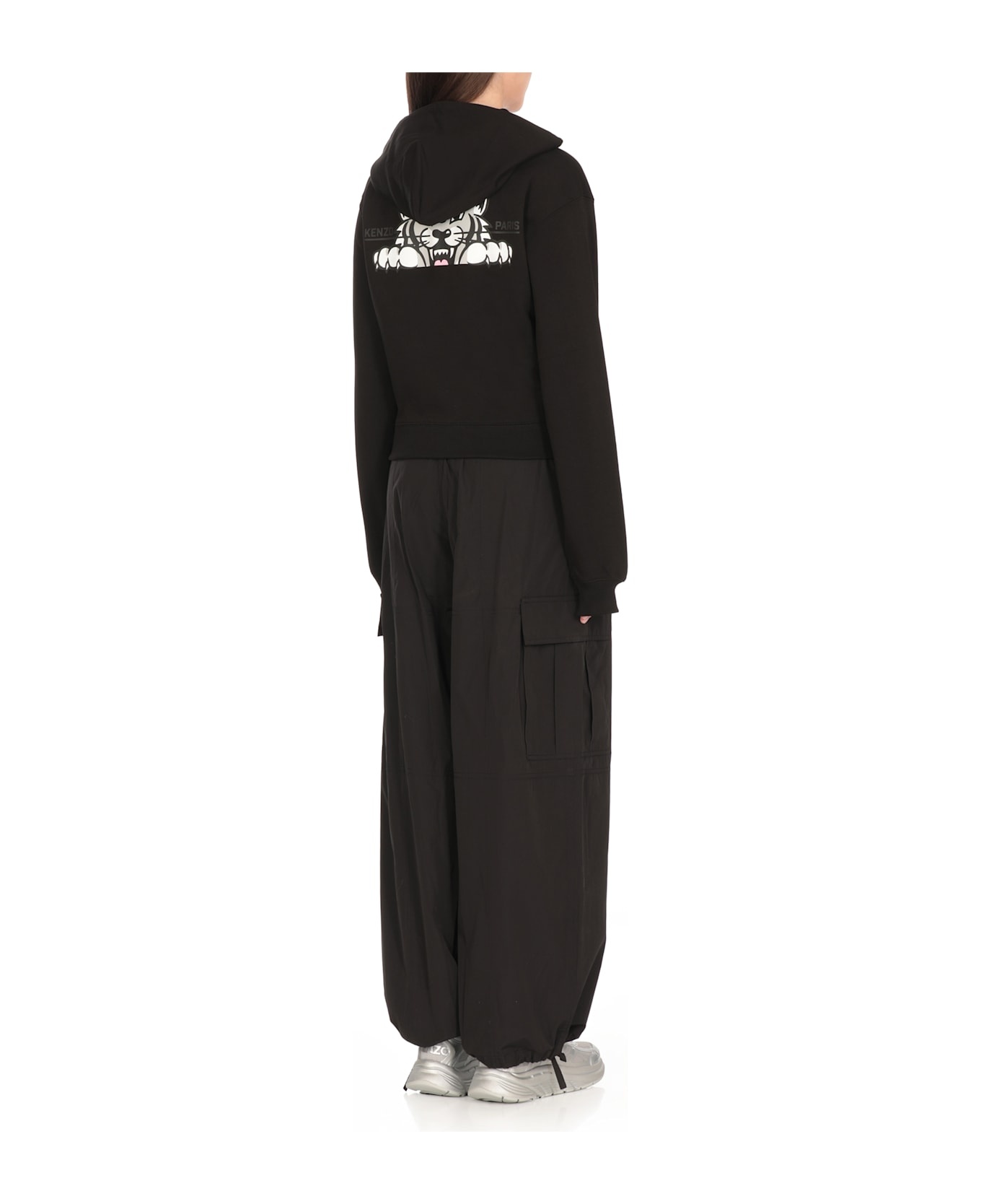 Happy Tiger Zipped Hoodie - 4