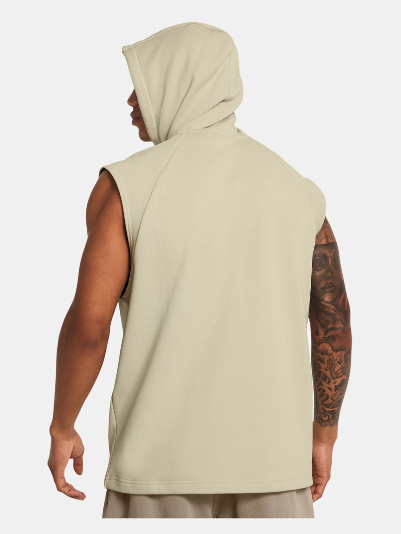Men's UA Rival Terry Heavyweight Sleeveless Hoodie 4