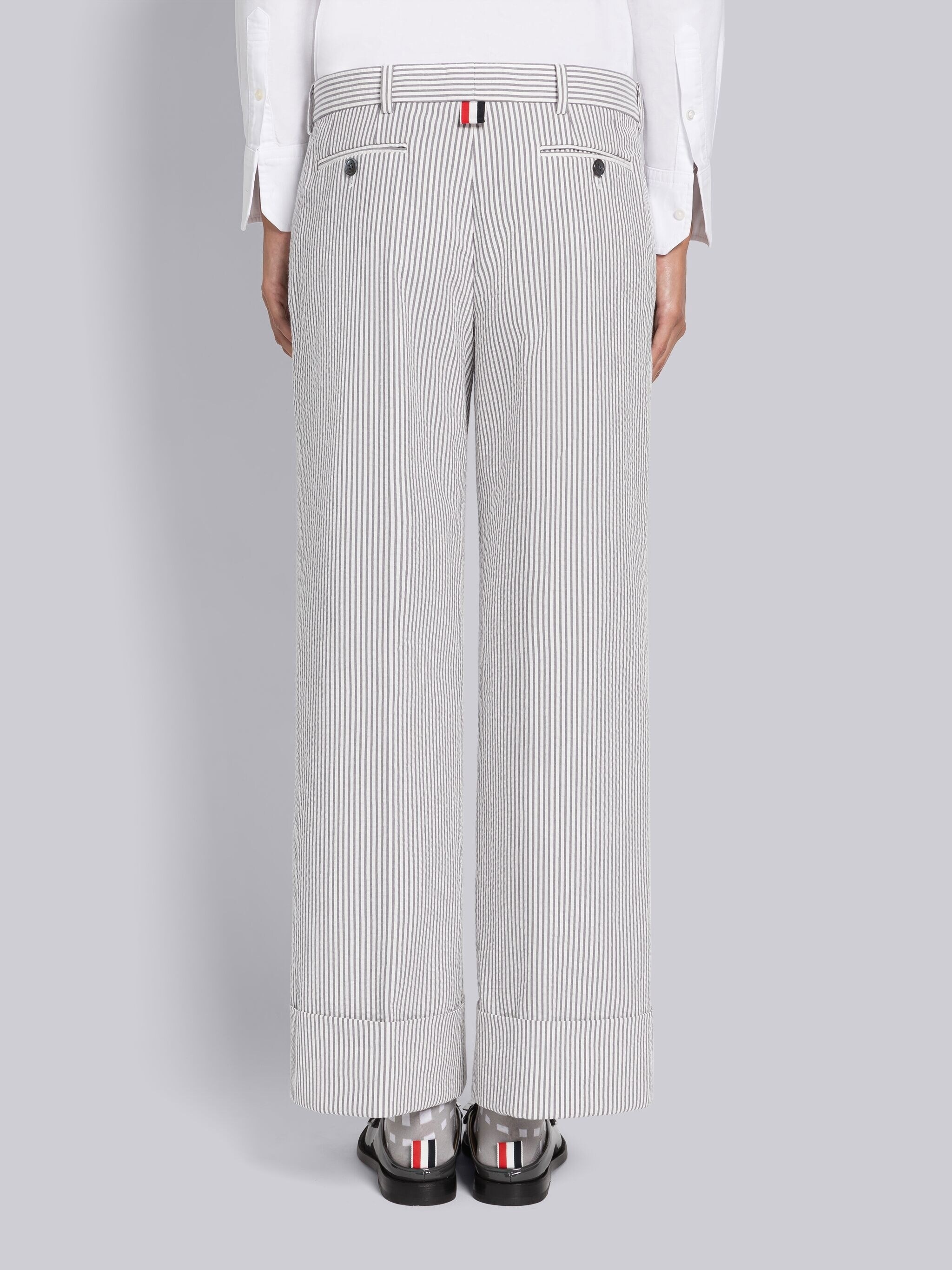 Rope Edge Anchor Low Rise Sack Trouser - 3