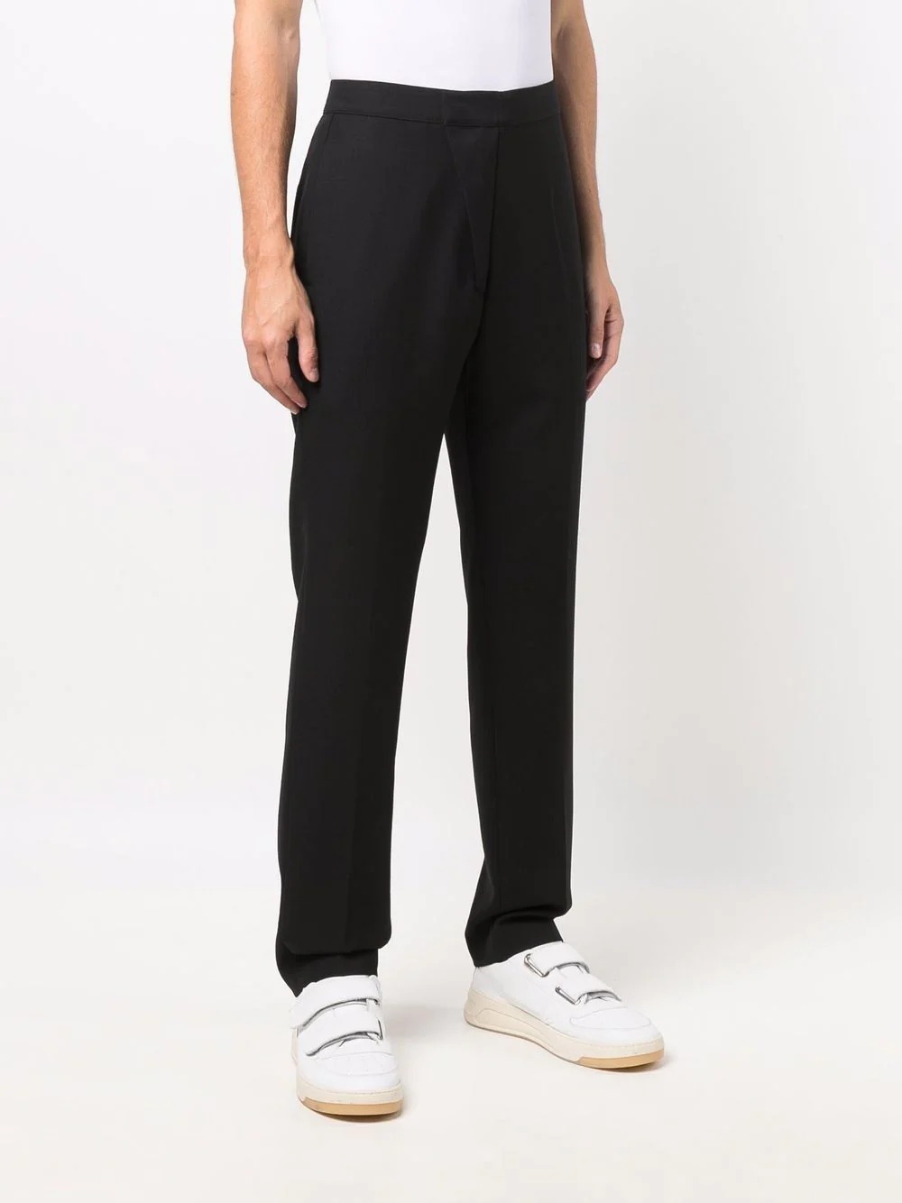 straight-leg tailored trousers - 3