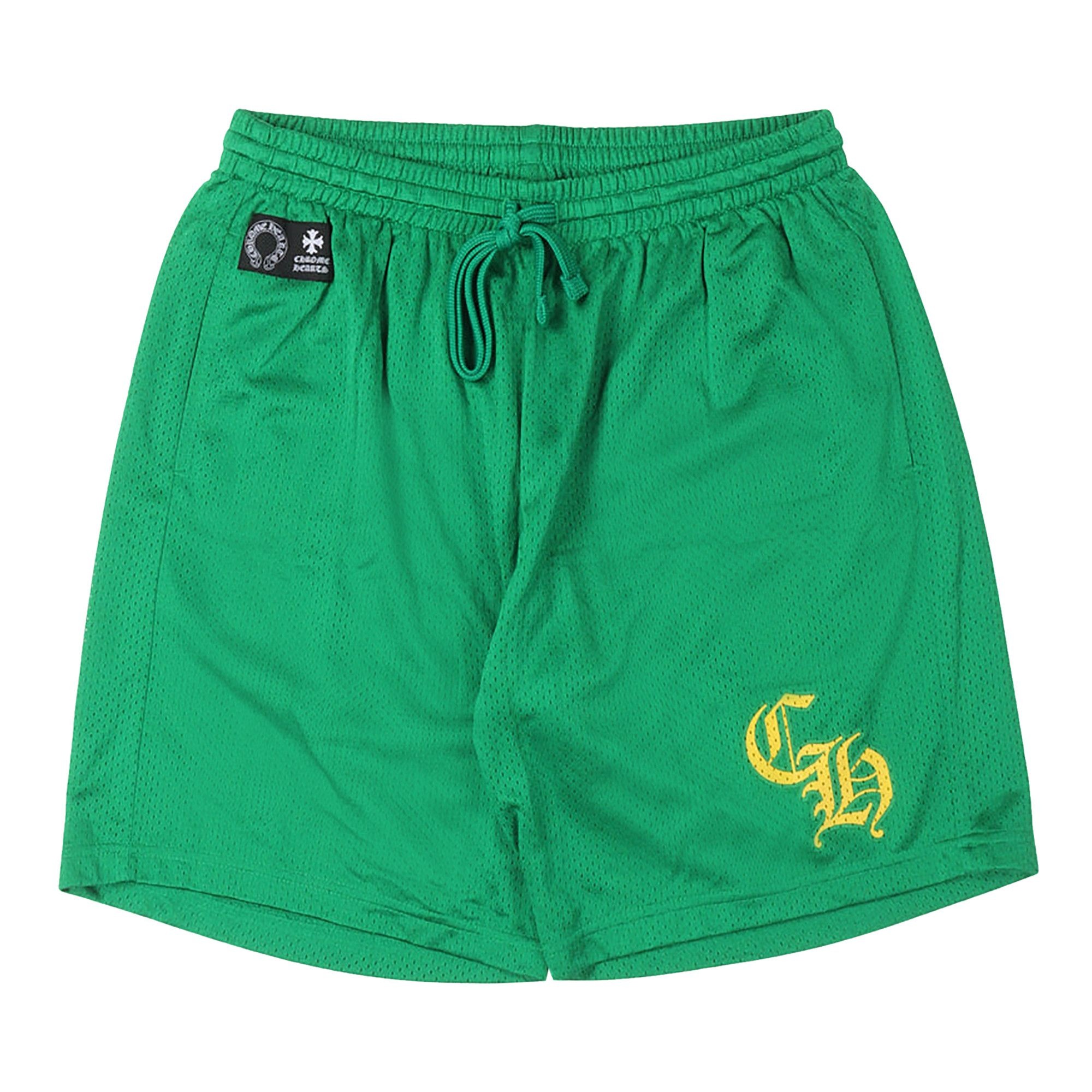 Chrome Hearts Mesh Shorts 'Green' - 1