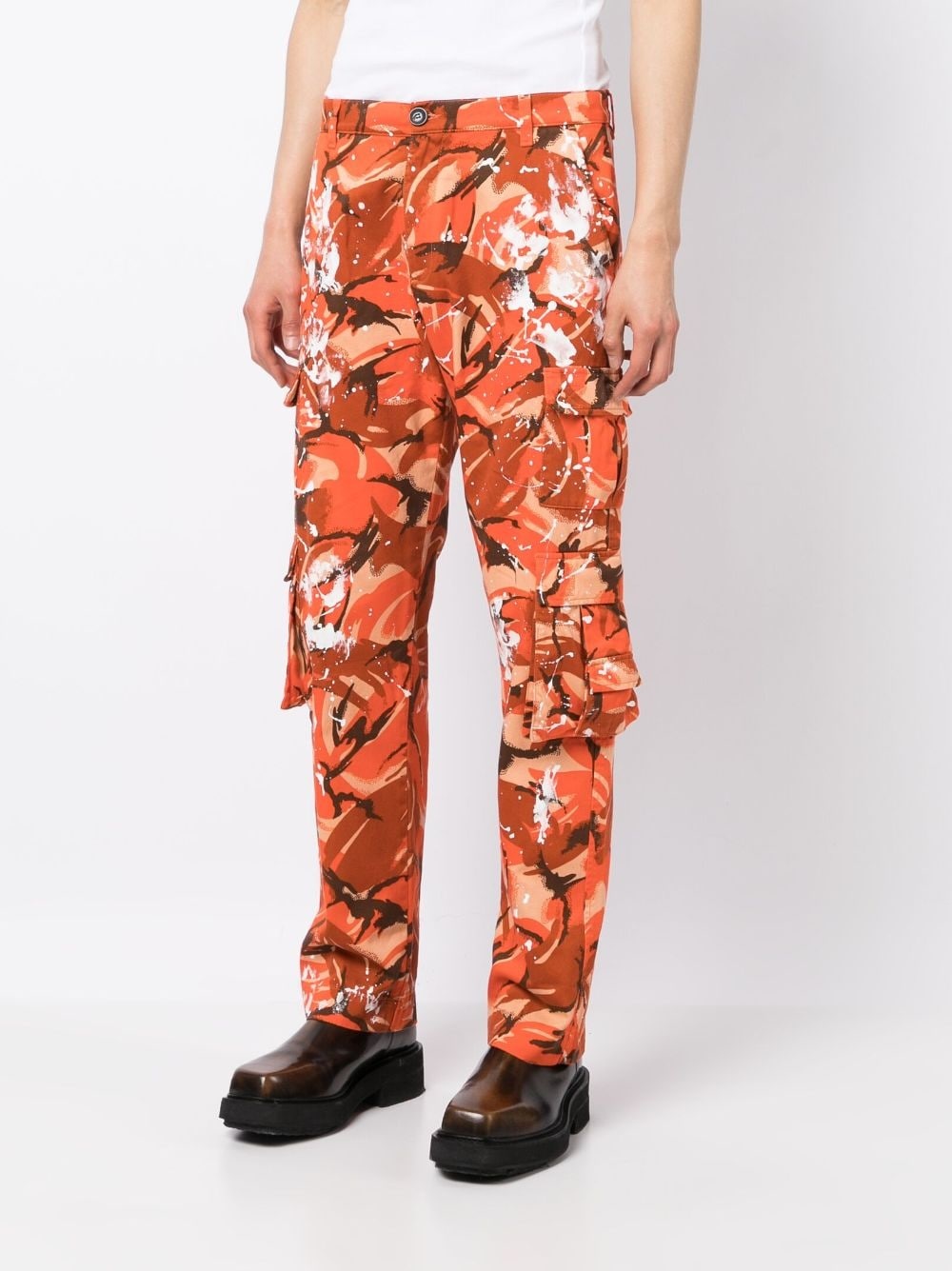 camouflage-print cargo pants - 3