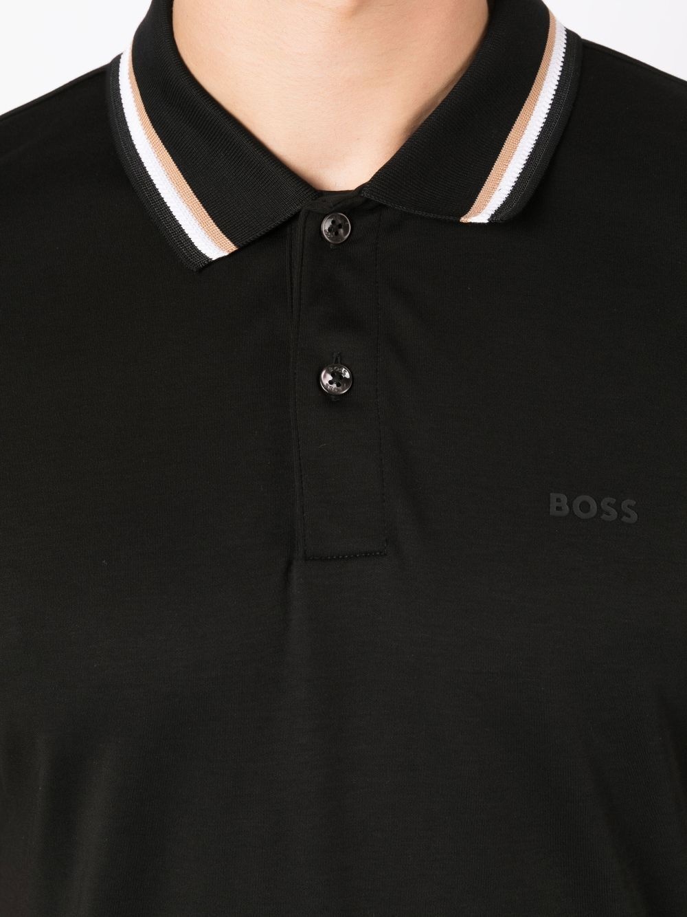 logo embroidered polo shirt - 5