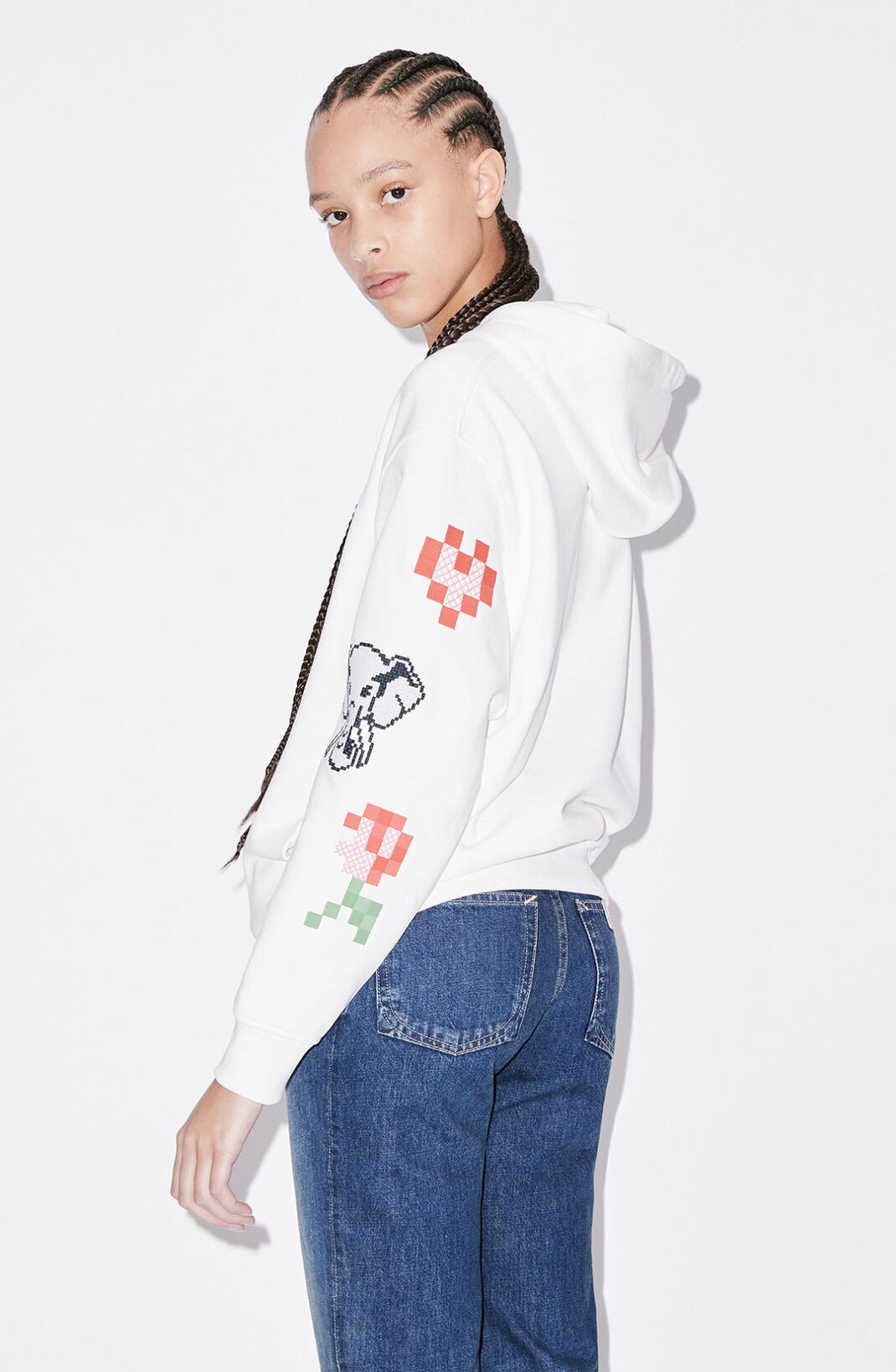 KENZO Pixels' hoodie sweatshirt - 5