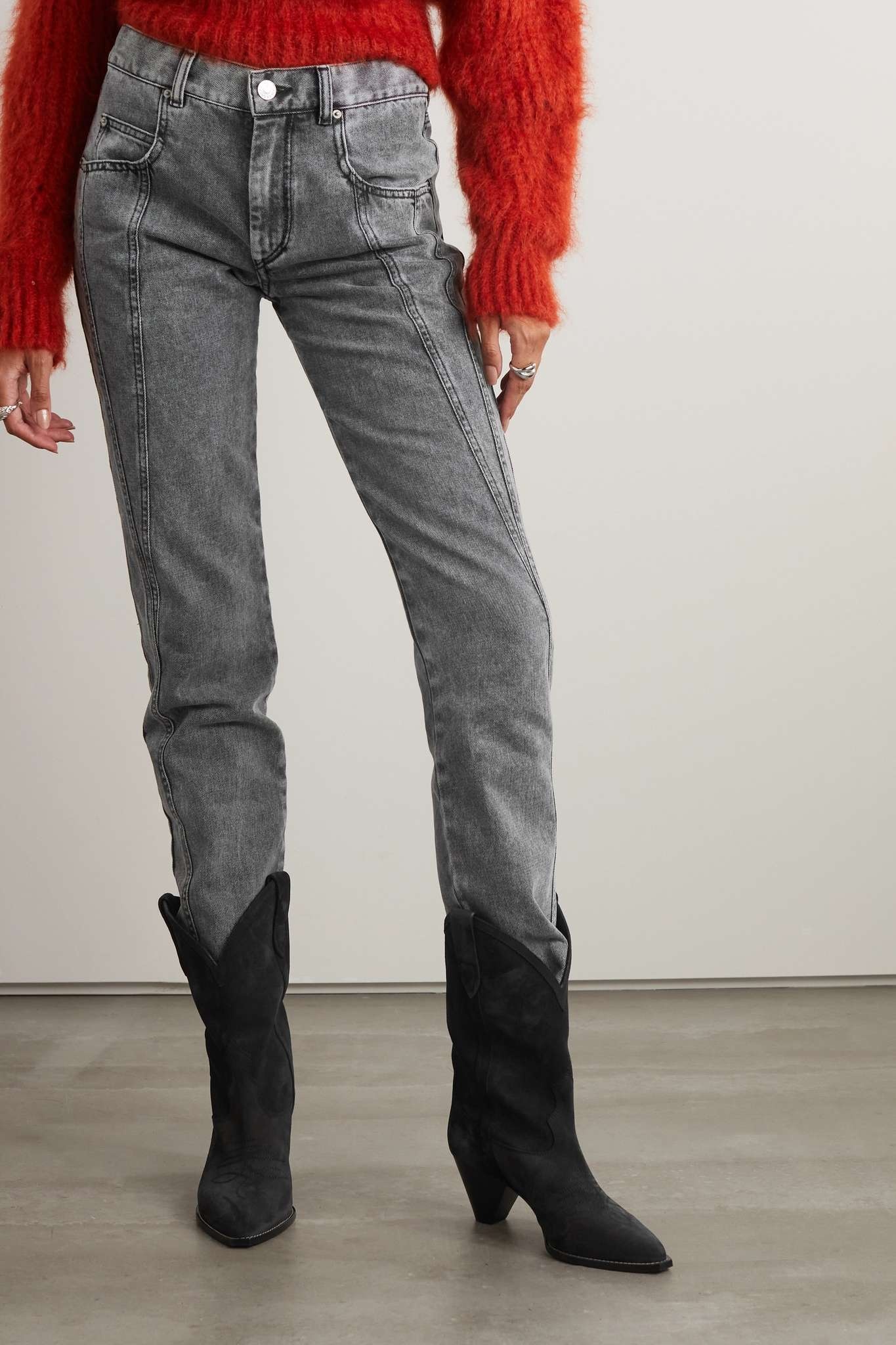 Vikira mid-rise tapered jeans - 3
