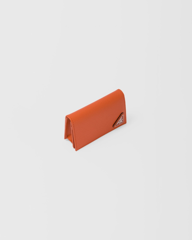 Prada Saffiano Leather Card Holder outlook