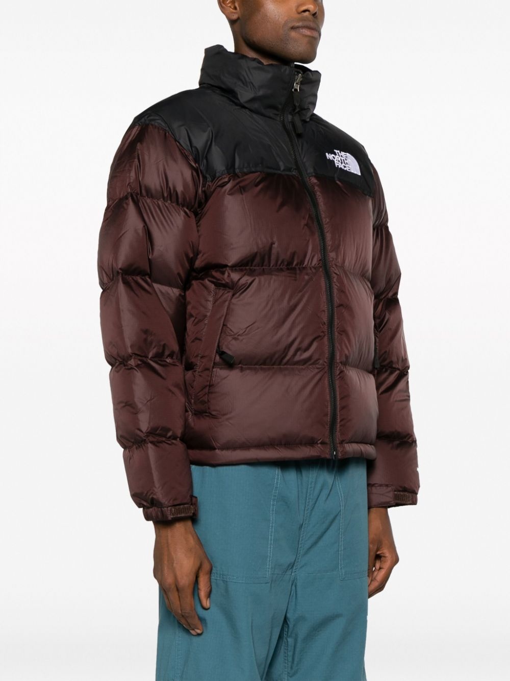 1996 Retro Nuptse ripstop down jacket - 3